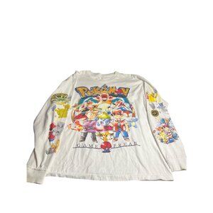 Pokémon Heavyweight Game Freak Tee XXL Vintage Long Sleeve Shirt